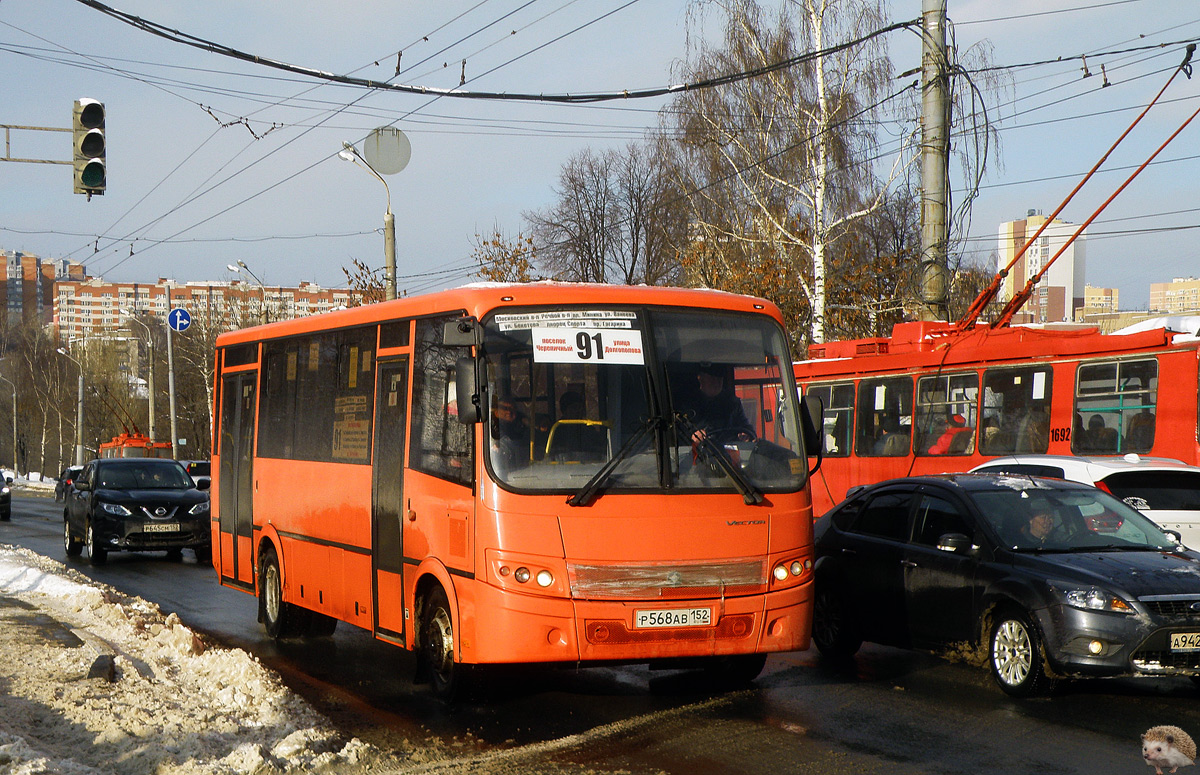 Нижегородская область, ПАЗ-320414-04 "Вектор" № Р 568 АВ 152