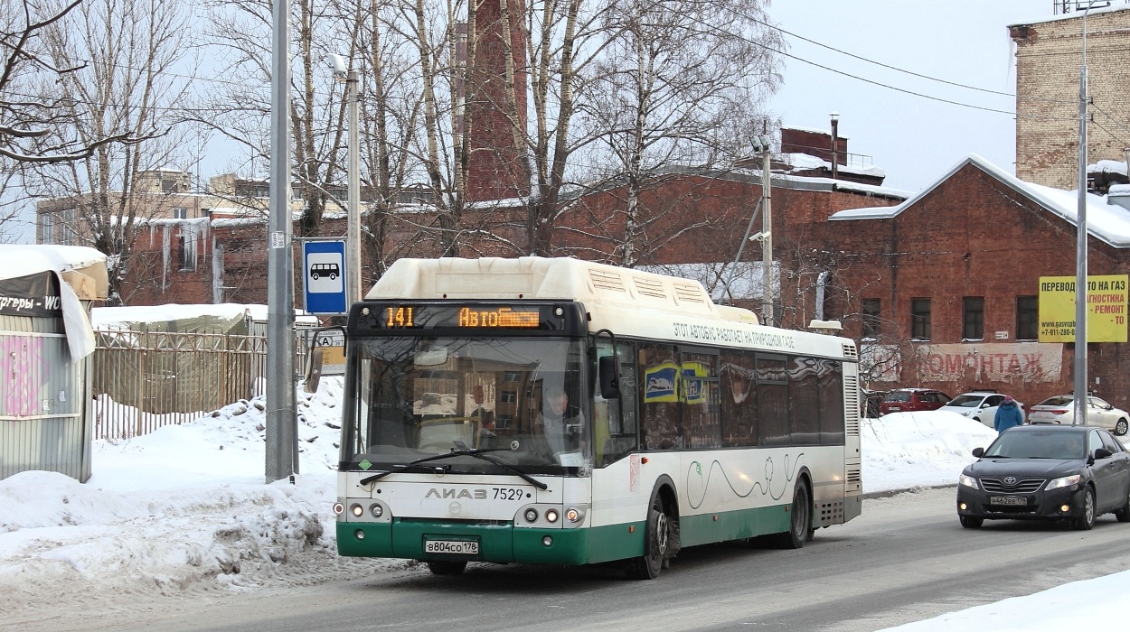 Санкт-Петербург, ЛиАЗ-5292.71 № 7529