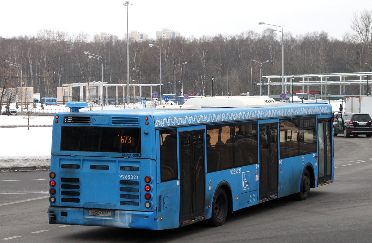 Москва, ЛиАЗ-5292.65 № 9265321
