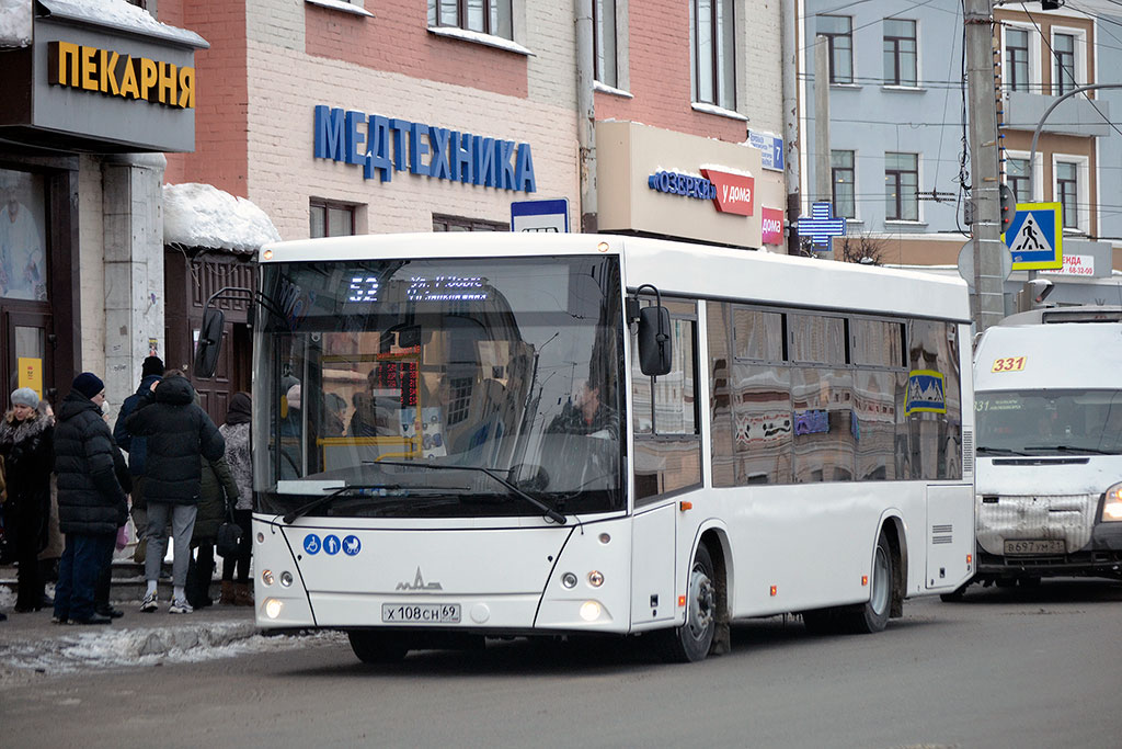 Чувашия, МАЗ-206.086 № Х 108 СН 69