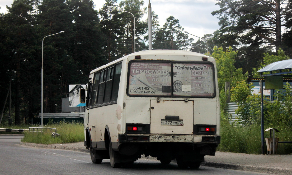 Томская область, ПАЗ-32054 № Е 272 РМ 70