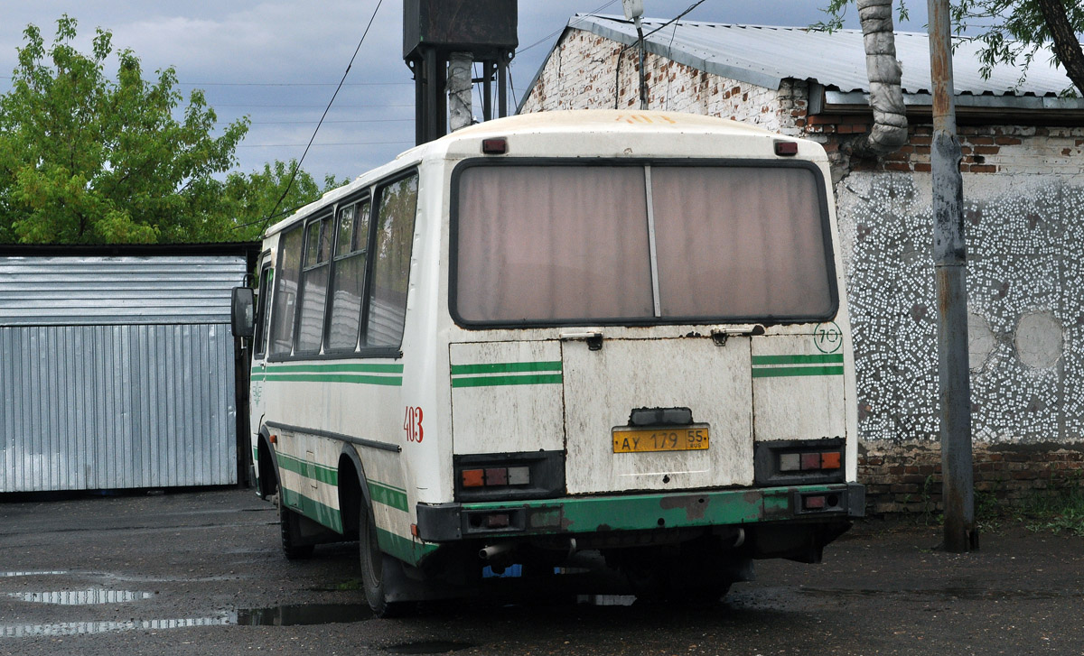 Омская область, ПАЗ-3205-110 № 403