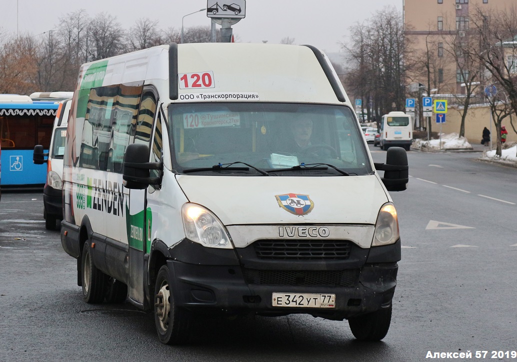 Московская область, Нижегородец-2227UU (IVECO Daily) № Е 342 УТ 77