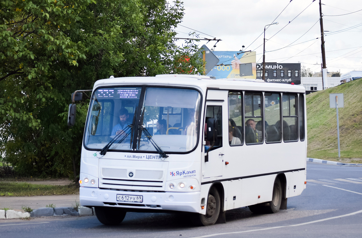 Тверская область, ПАЗ-320302-11 № С 612 РХ 69