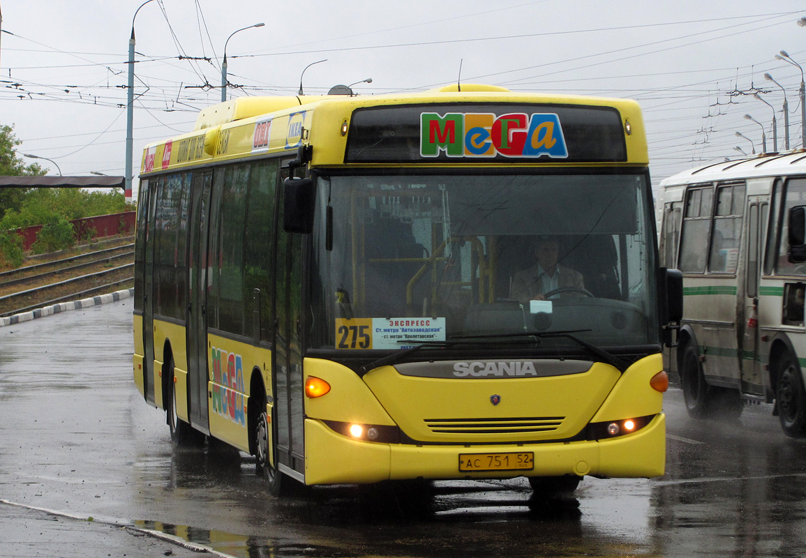 Нижегородская область, Scania OmniLink II (Скания-Питер) № АС 751 52