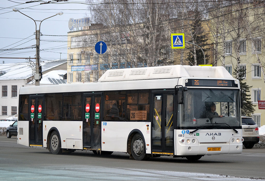 Чувашия, ЛиАЗ-5292.67 (CNG) № 4502