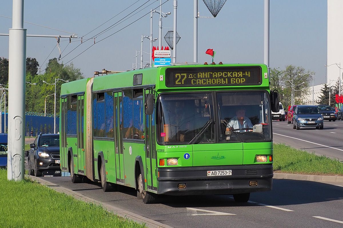 3 с автобус минск. МАЗ 105. МАЗ 105.000. МАЗ 105 107 203. МАЗ-105 1997.