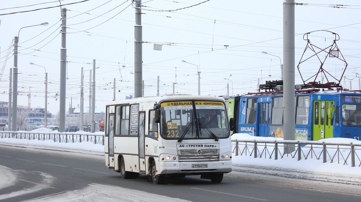 Санкт-Петербург, ПАЗ-320402-05 № В 779 РР 178