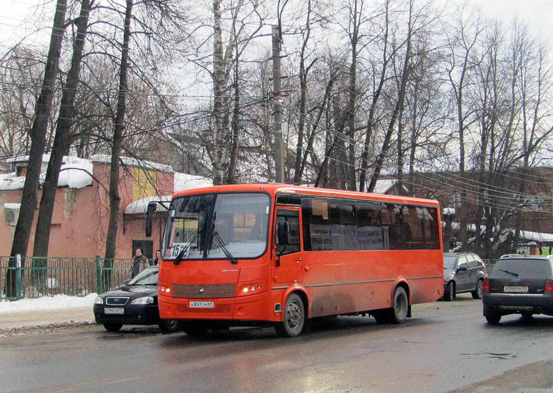 Тверская область, ПАЗ-320414-04 "Вектор" № Н 897 СМ 69