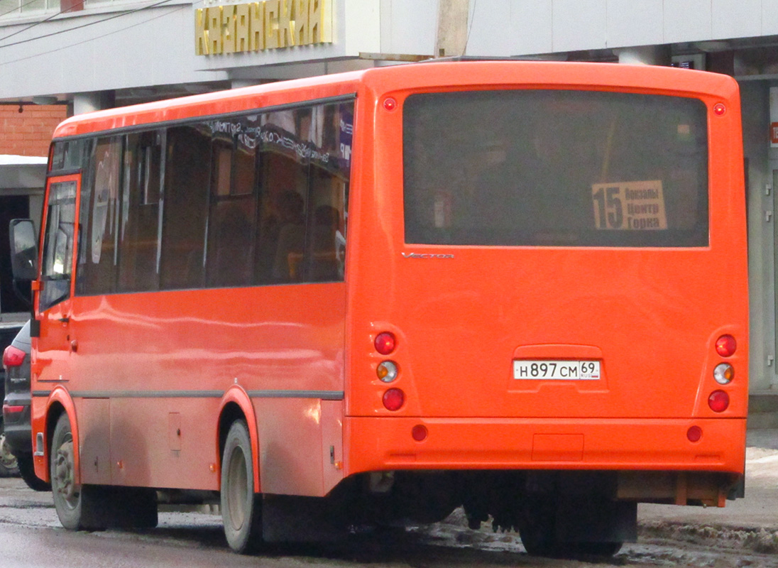 Тверская область, ПАЗ-320414-04 "Вектор" № Н 897 СМ 69