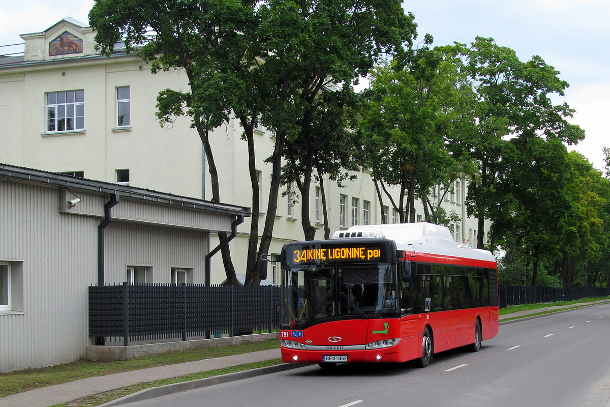 Литва, Solaris Urbino III 12 CNG № 791