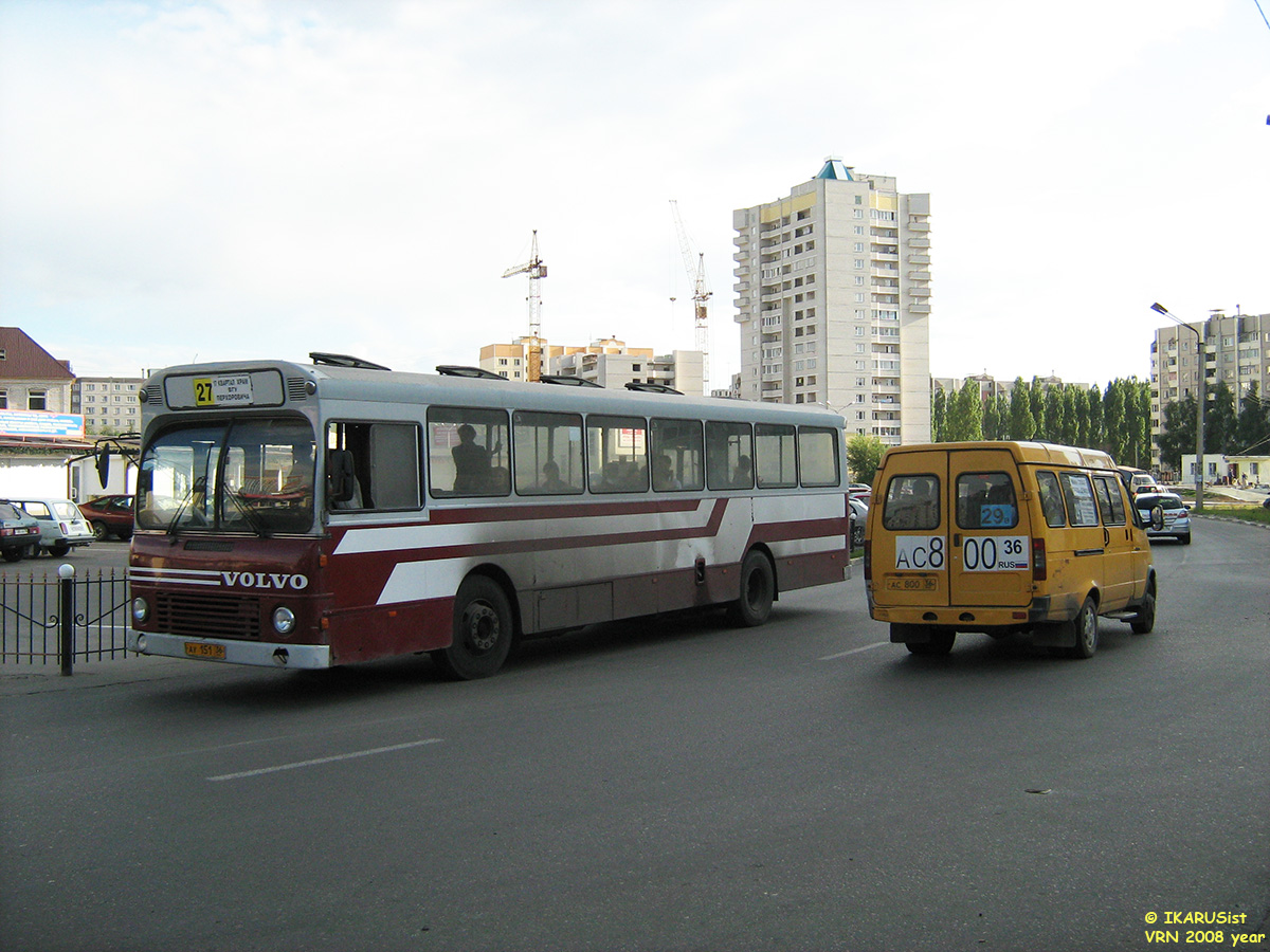 Воронежская область, Aabenraa M75 № АУ 151 36; Воронежская область, ГАЗ-322132 (XTH, X96) № АС 800 36