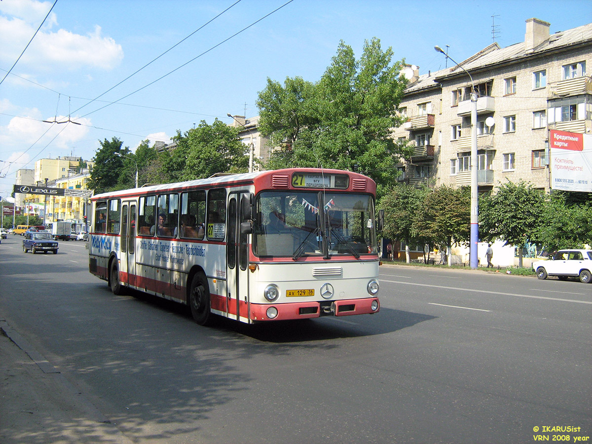 Воронежская область, Mercedes-Benz O307 № АХ 129 36