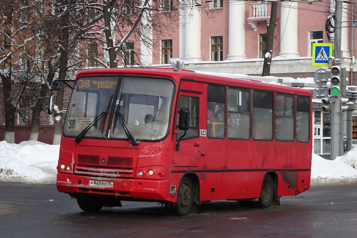 Ярославская область, ПАЗ-320402-14 № 823