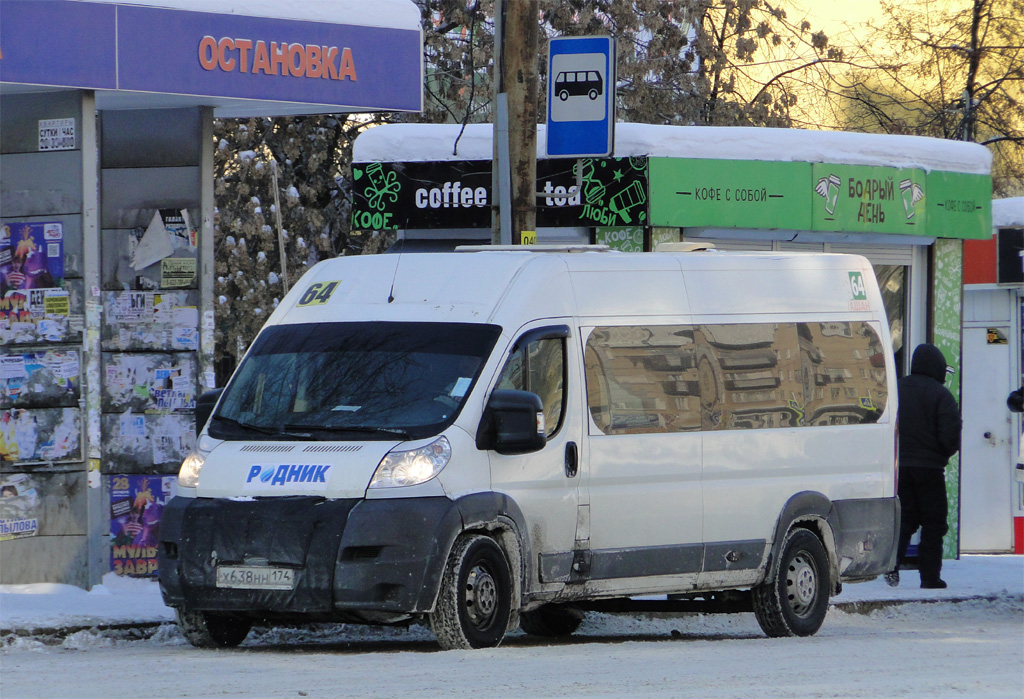 Челябинская область, IRITO Boxer L4H2 (Z8P) № Х 638 НН 174