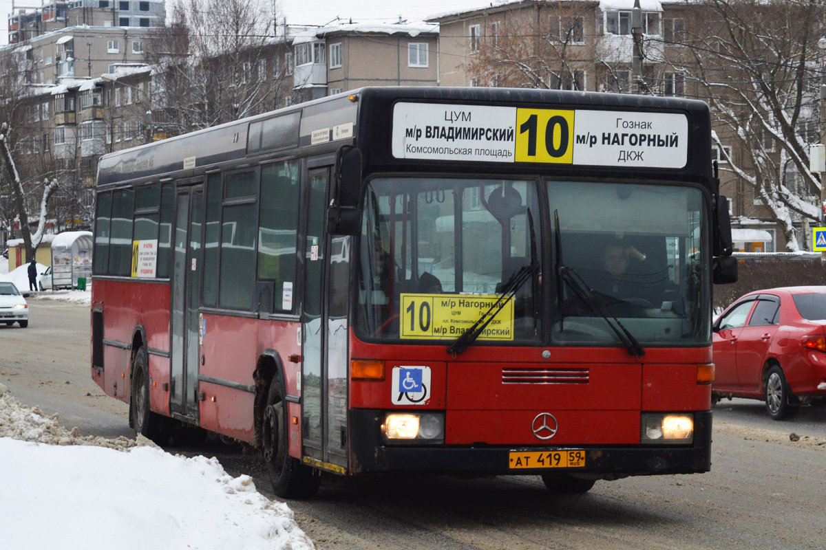 Пермский край, Mercedes-Benz O405N2 № АТ 419 59