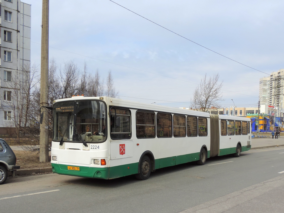 Санкт-Петербург, ЛиАЗ-6212.00 № 2224