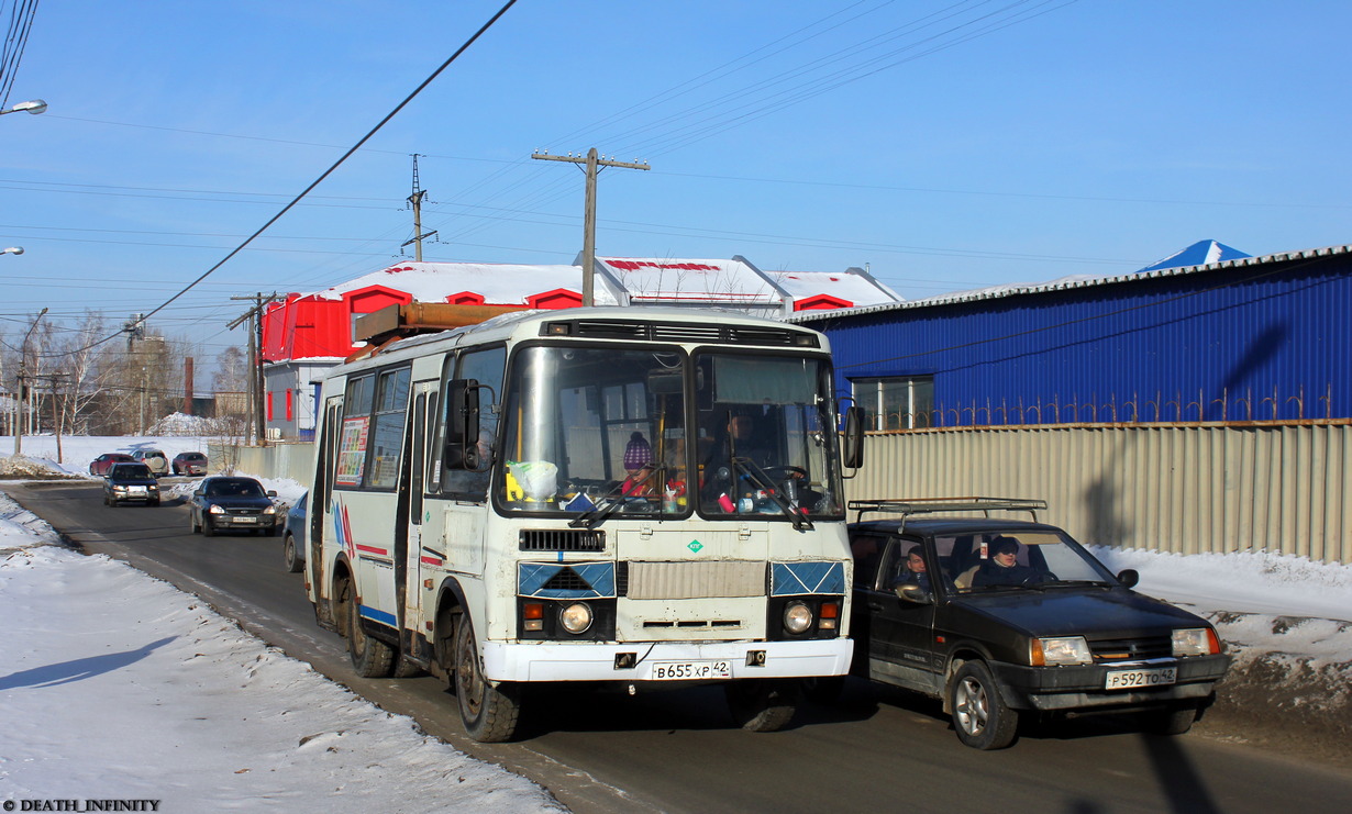 Tomsk region, PAZ-32054 # В 655 ХР 42