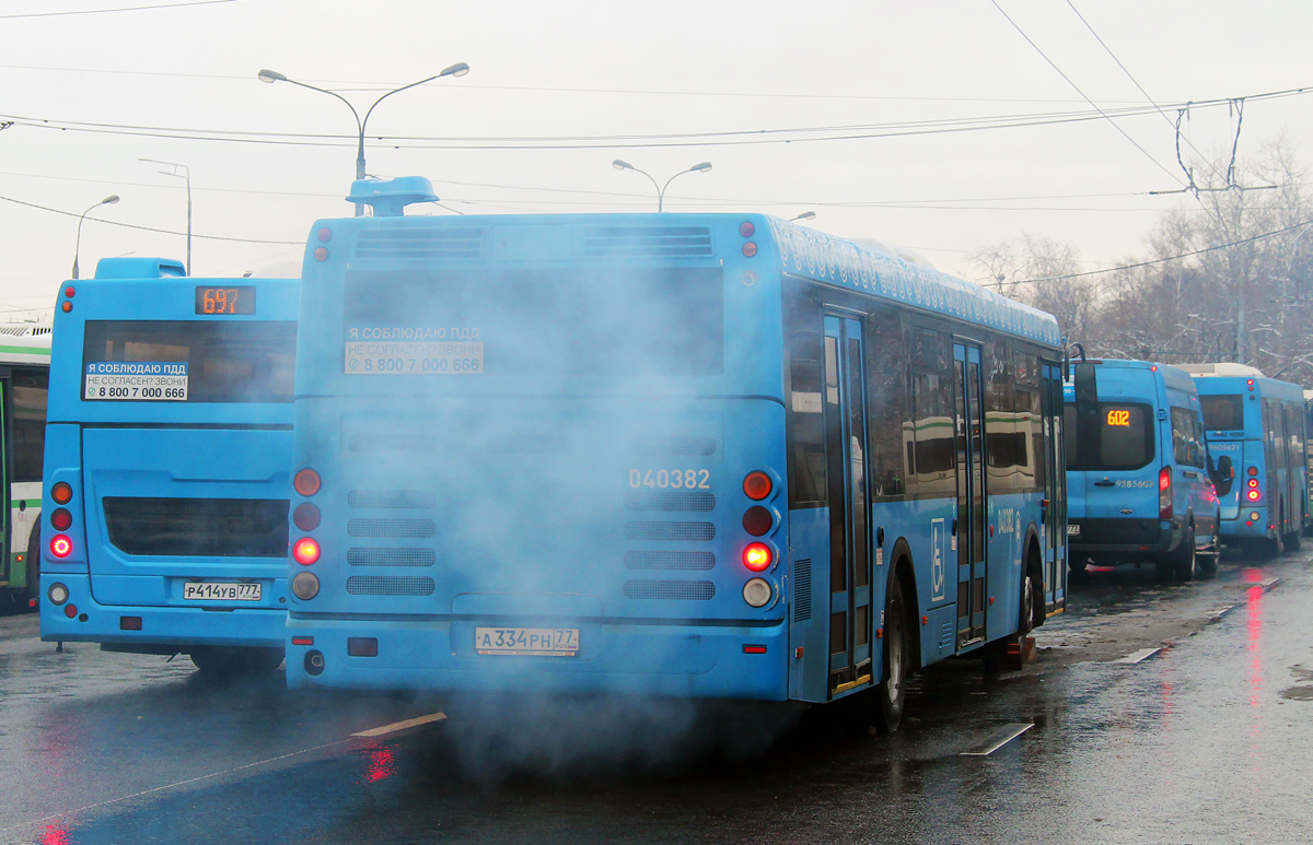 Москва, ЛиАЗ-5292.22 (2-2-2) № 040382