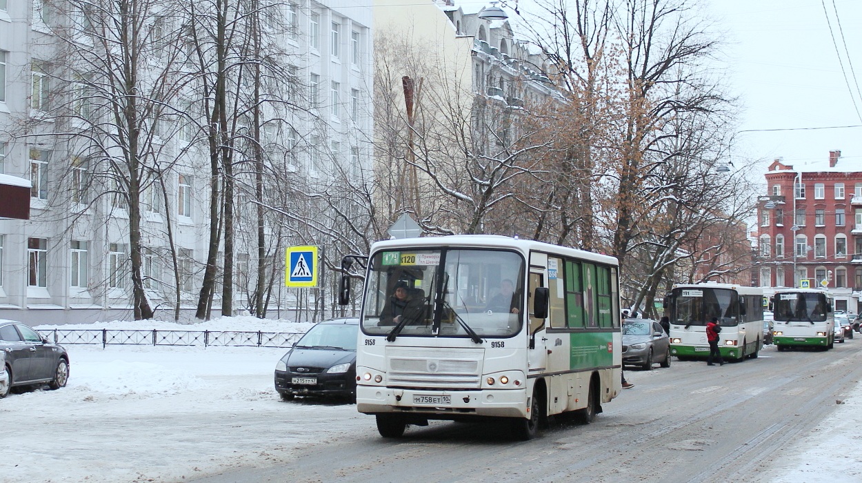 Санкт-Петербург, ПАЗ-320402-05 № 9158