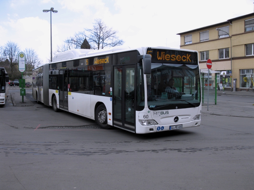 Гессен, Mercedes-Benz O530G Citaro facelift G CNG № 60