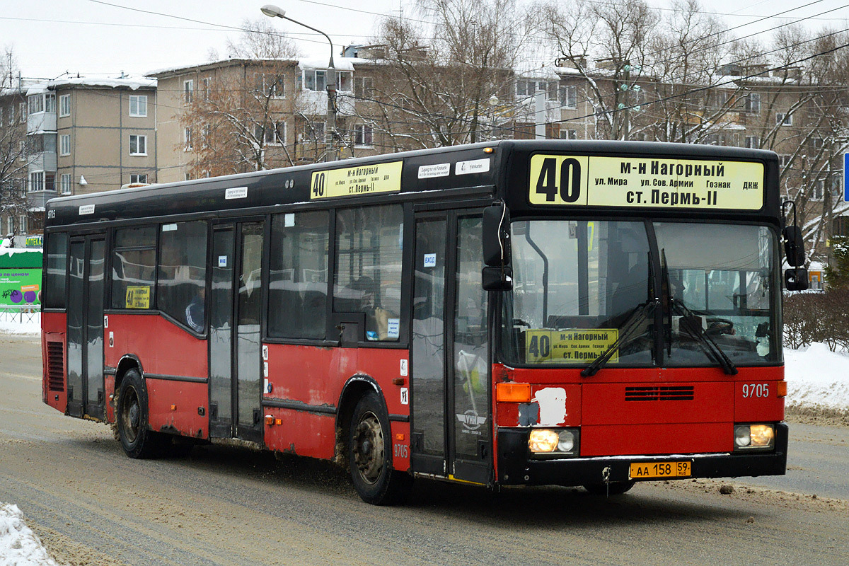 Пермский край, Mercedes-Benz O405N2 № АА 158 59