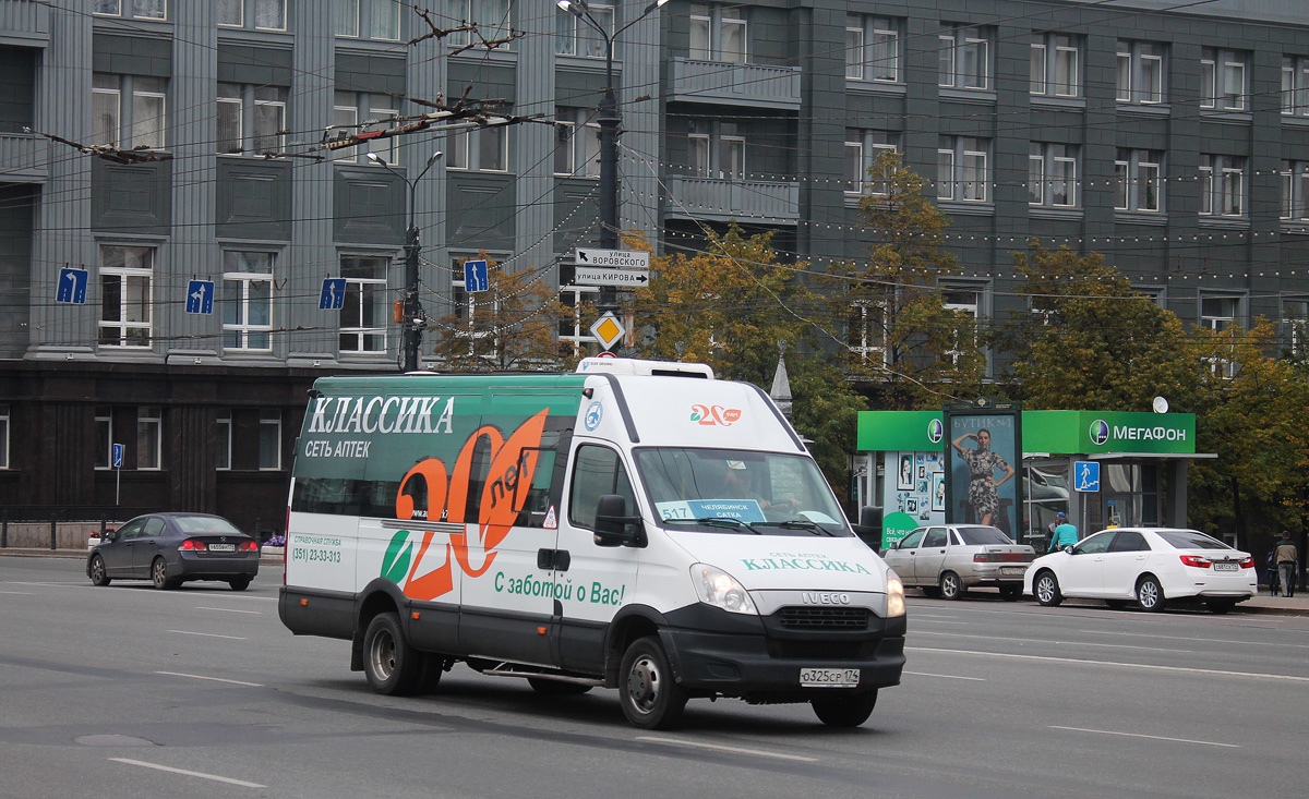 Челябинская область, Нижегородец-2227UR (IVECO Daily) № 406