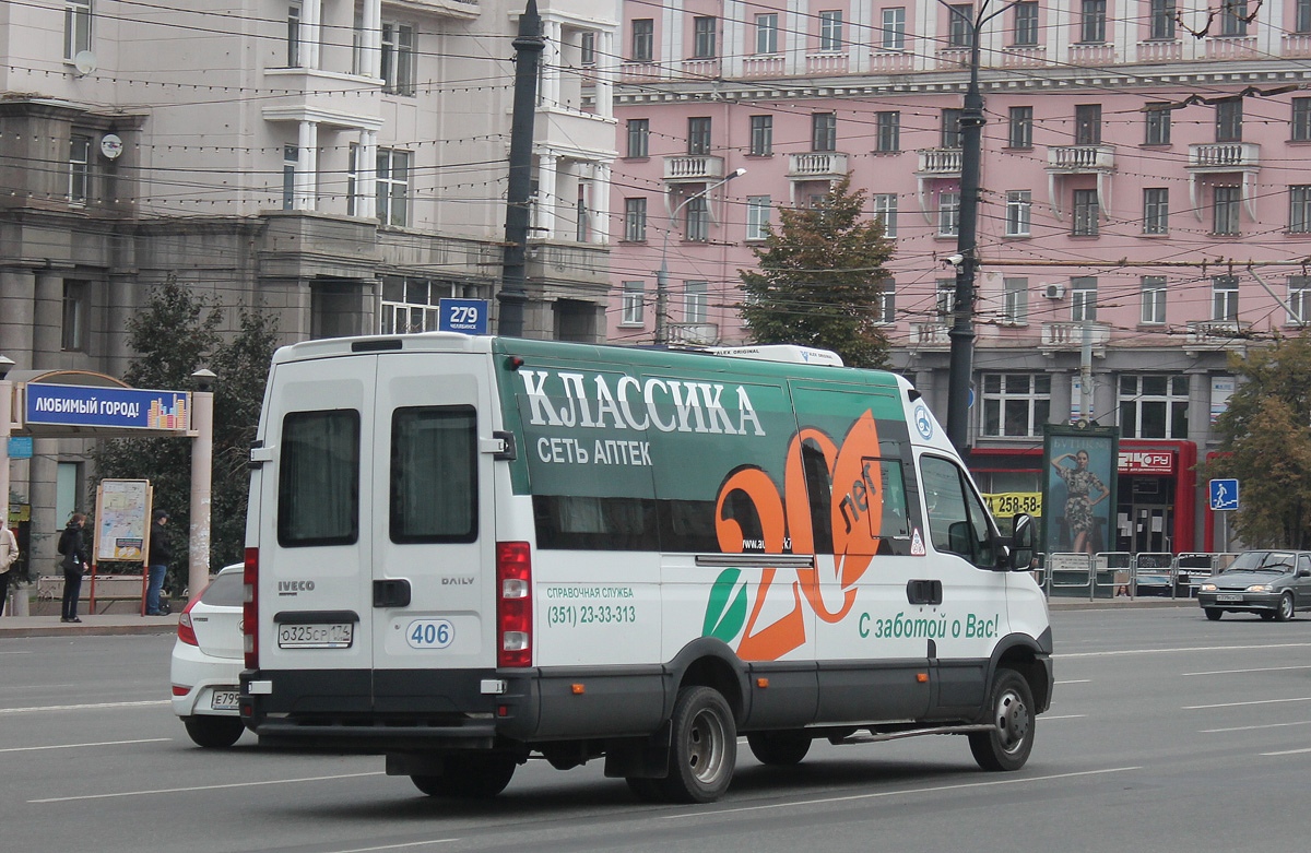 Челябинская область, Нижегородец-2227UR (IVECO Daily) № 406