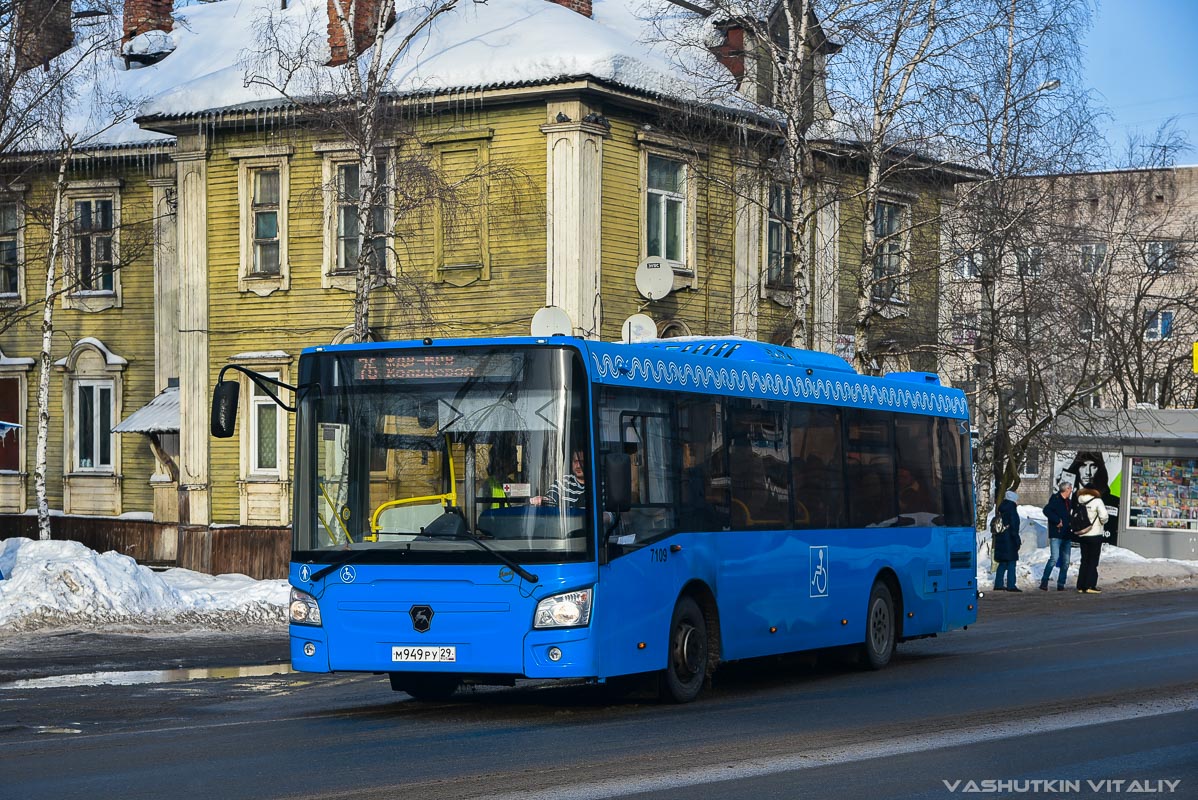 Архангельская область, ЛиАЗ-4292.60 (1-2-1) № 7109