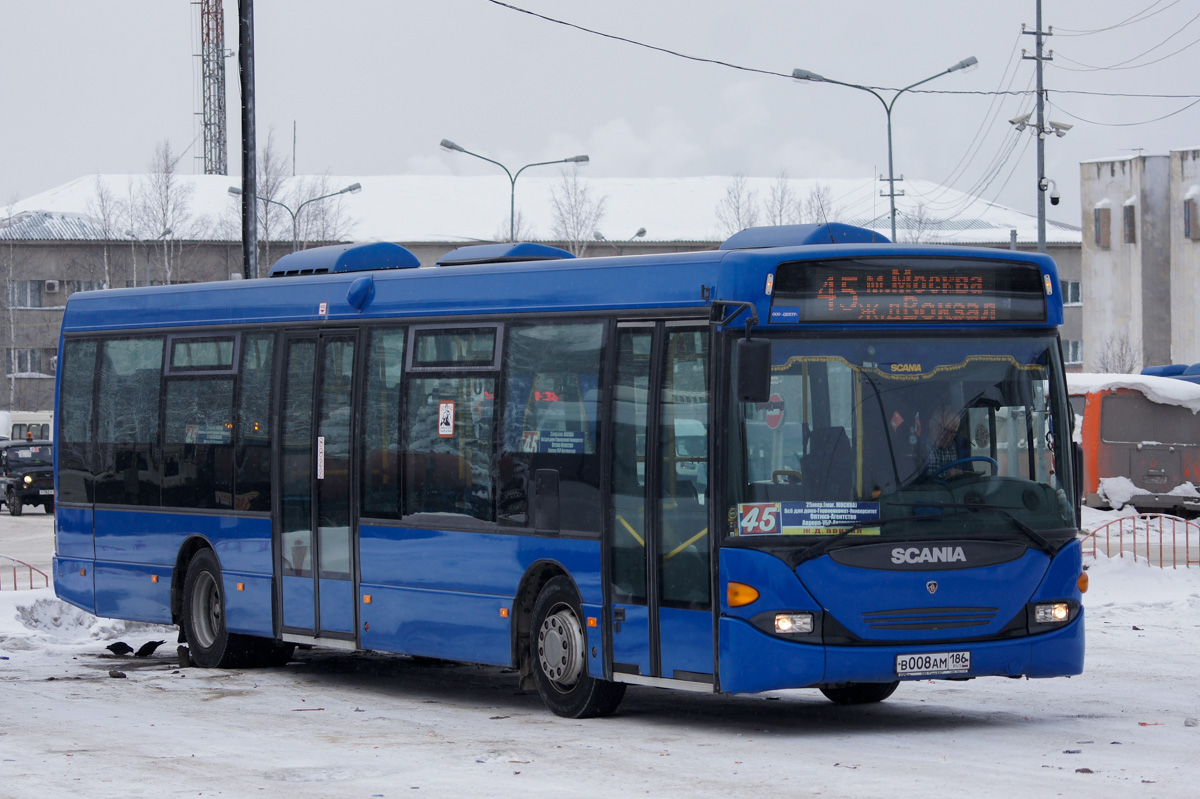 Ханты-Мансийский АО, Scania OmniLink I (Скания-Питер) № В 008 АМ 186