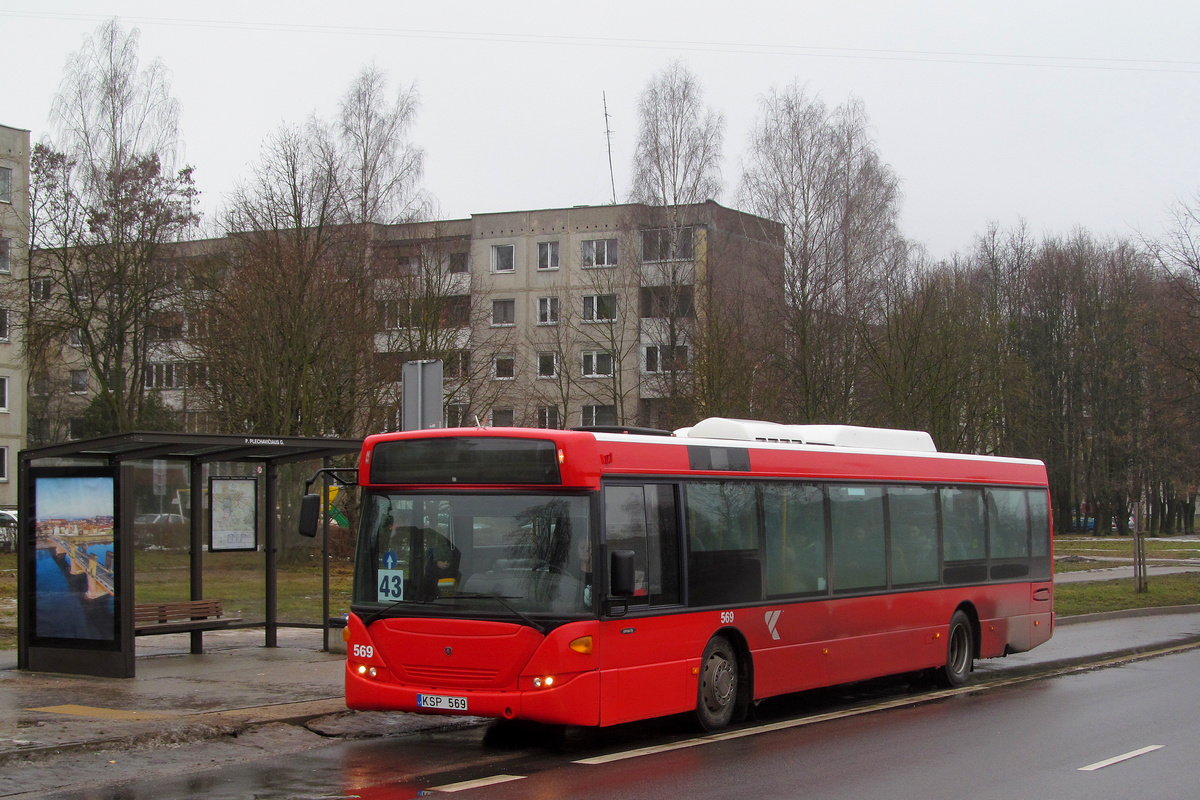 Литва, Scania OmniCity II № 569