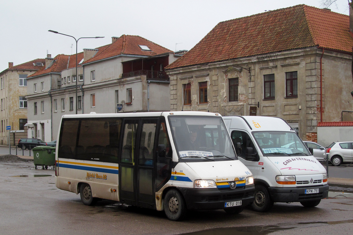 Литва, Jonckheere ProCity II (Peugeot Boxer) № KTU 018