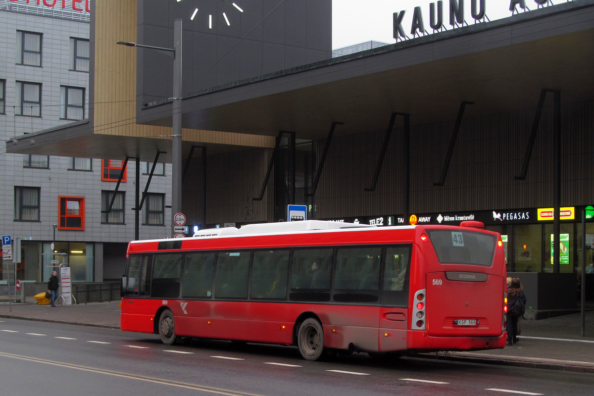 Литва, Scania OmniCity II № 569