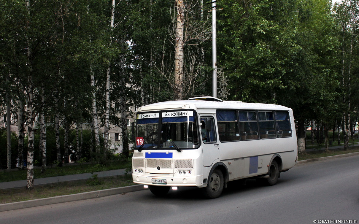 Томская область, ПАЗ-32054 № Е 816 ЕВ 70