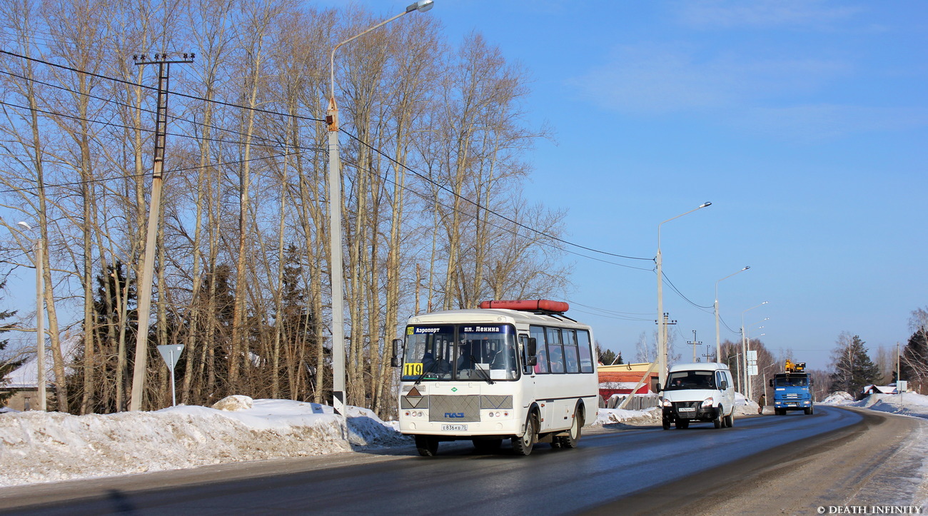 Томская область, ПАЗ-32054 № Е 836 КВ 70