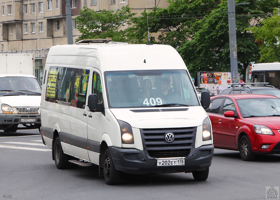 Санкт-Петербург, БТД-2219 (Volkswagen Crafter) № У 202 ЕТ 178