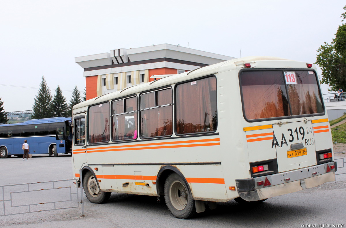 Красноярский край, ПАЗ-32053 № АА 319 24