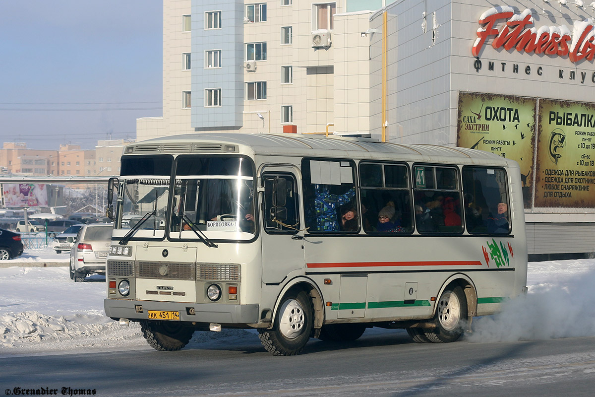 Саха (Якутия), ПАЗ-32054 № КК 451 14