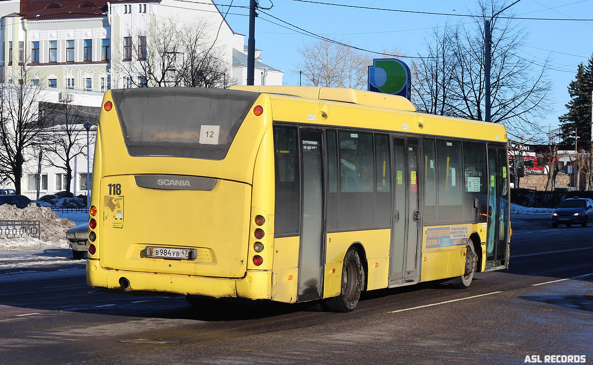 Ленинградская область, Scania OmniLink II (Скания-Питер) № 118