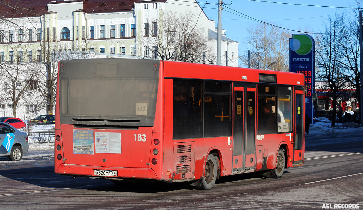 Ленинградская область, МАЗ-206.067 № 163