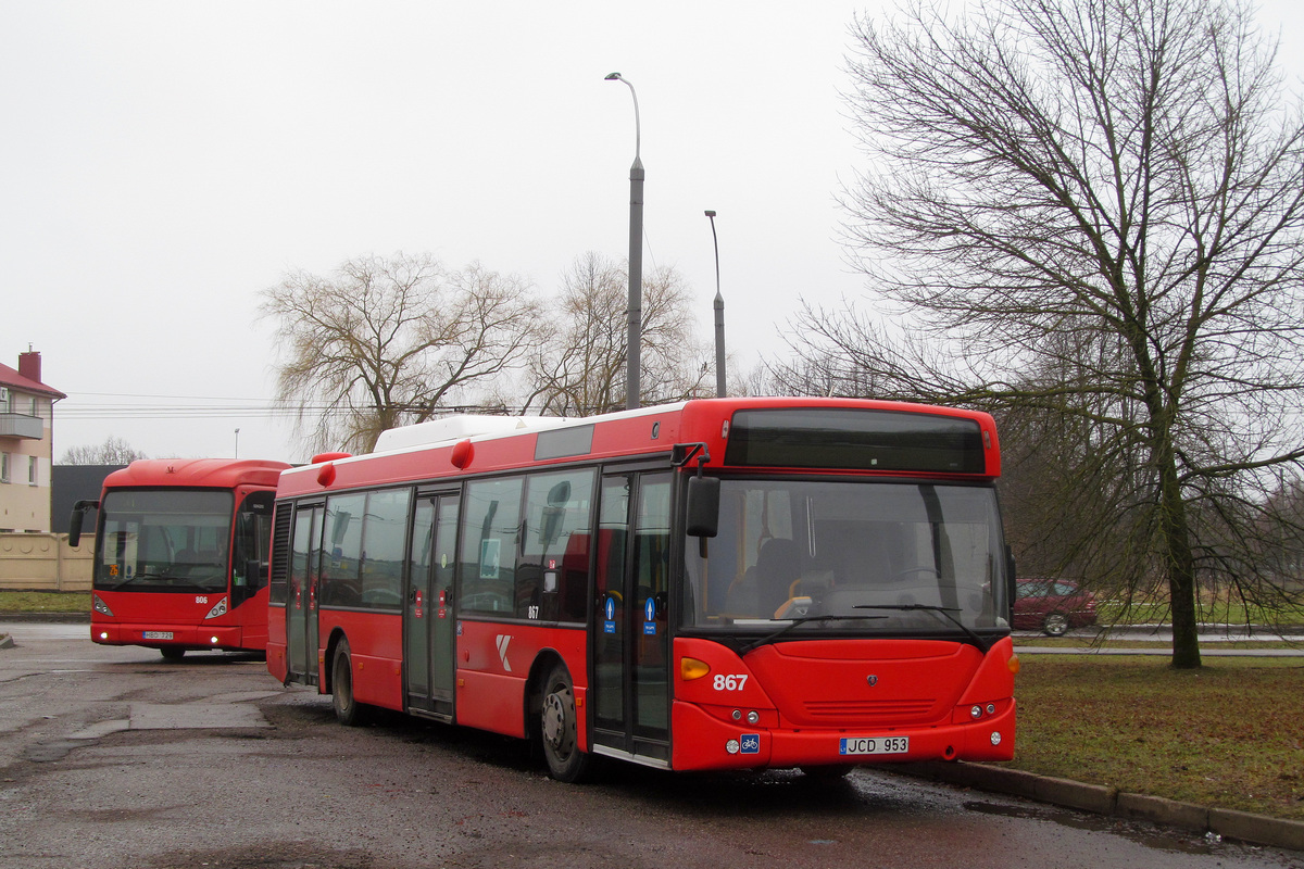 Литва, Scania OmniCity II № 867