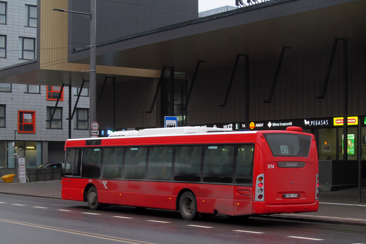 Литва, Scania OmniCity II № 574