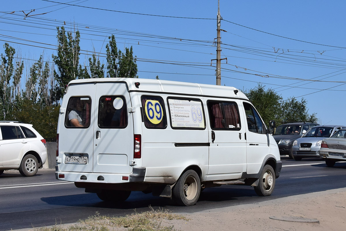 Волгоградская область, ГАЗ-322132 (XTH, X96) № А 719 МС 134