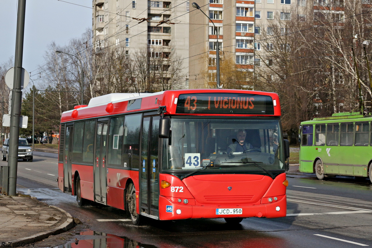 Литва, Scania OmniCity II № 872