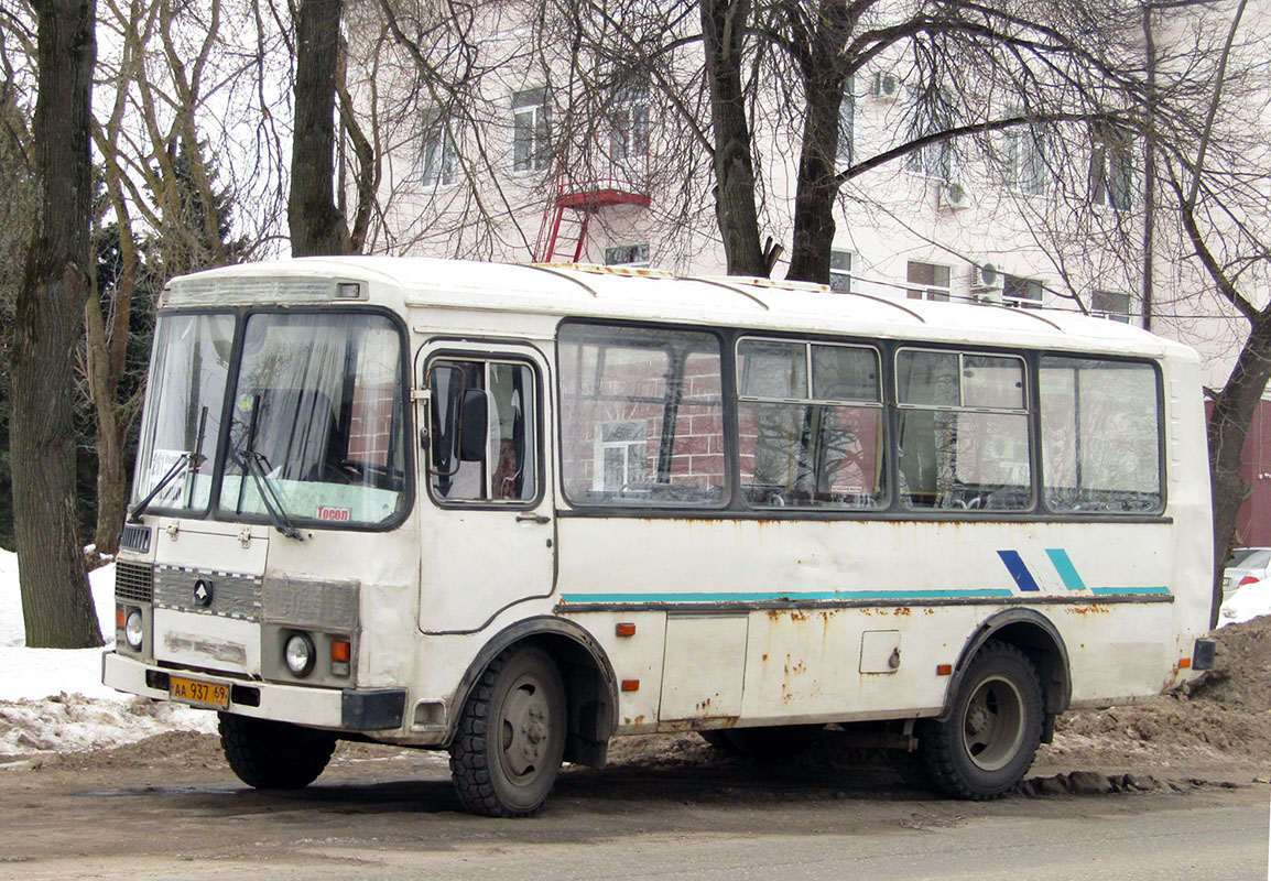 Тверская область, ПАЗ-32053 № АА 937 69