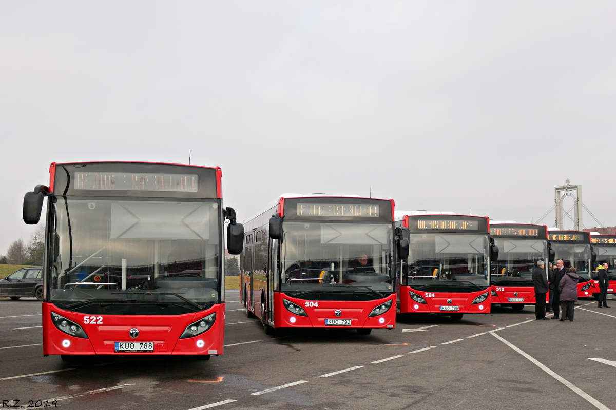 Lietuva, TEMSA Avenue LF12 Nr. 522; Lietuva — New buses