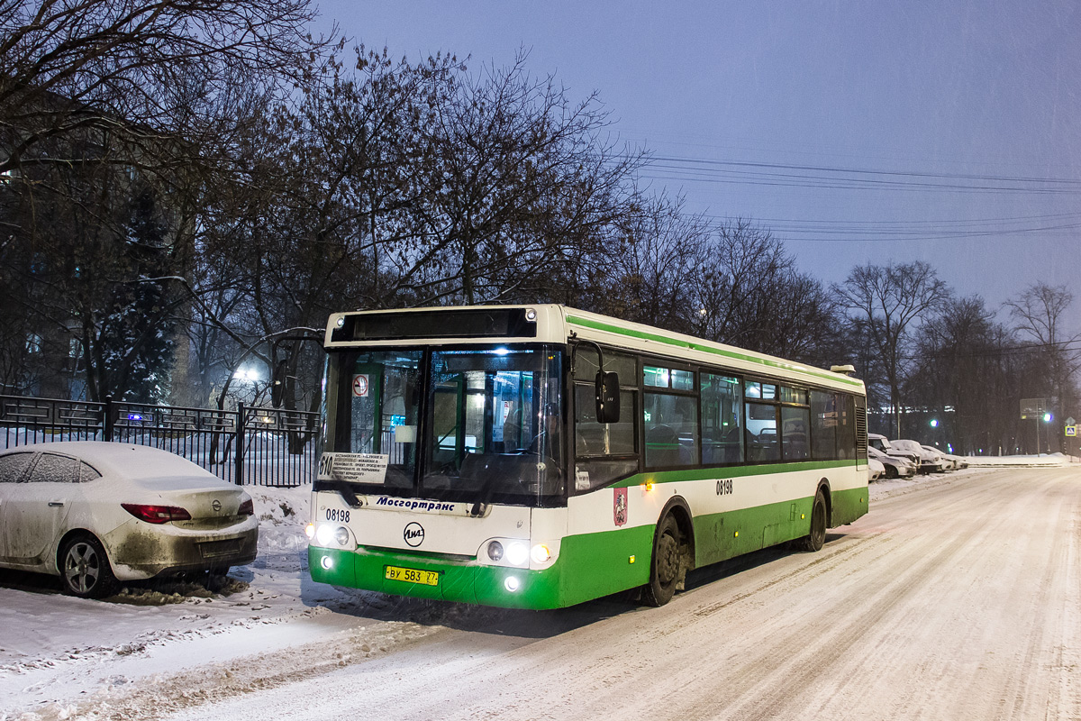 Москва, ЛиАЗ-5292.20 № 08198