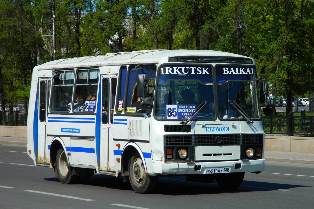 Иркутская область, ПАЗ-32054 № Р 811 АК 138