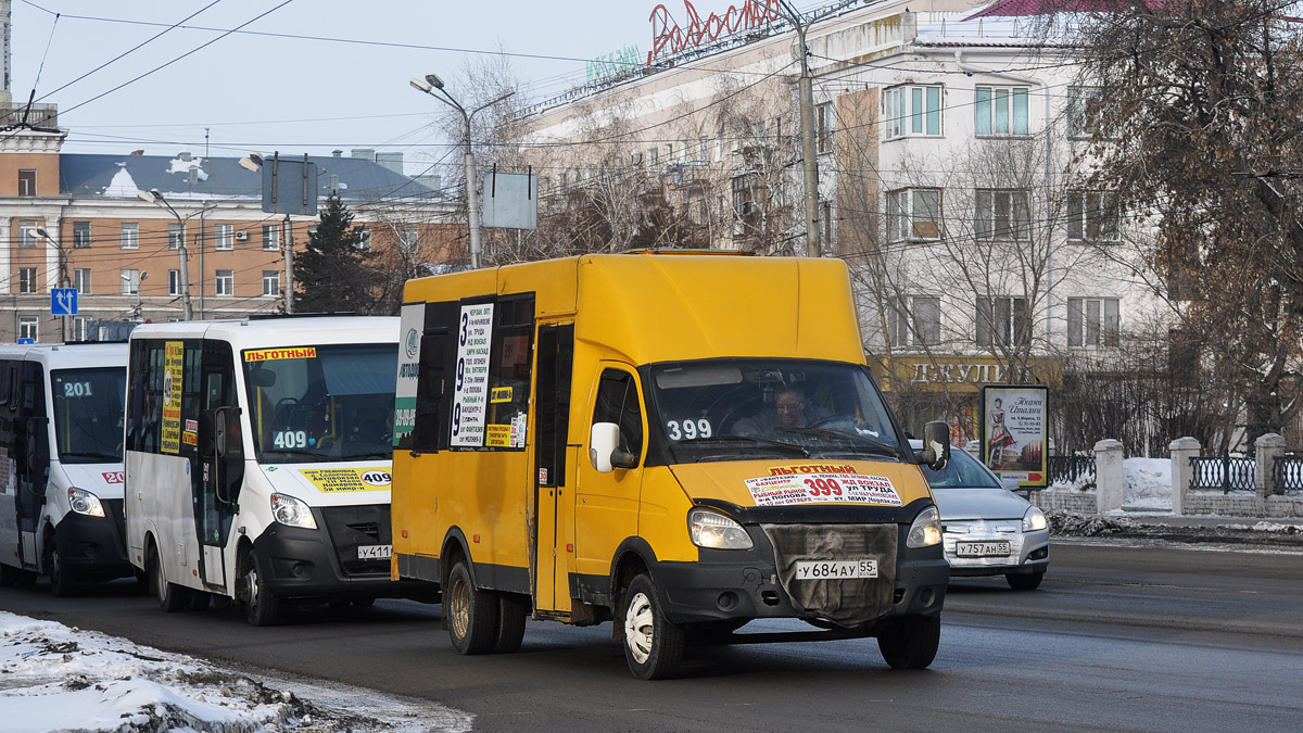 Омская область, Рута 20 ПЕ № У 684 АУ 55