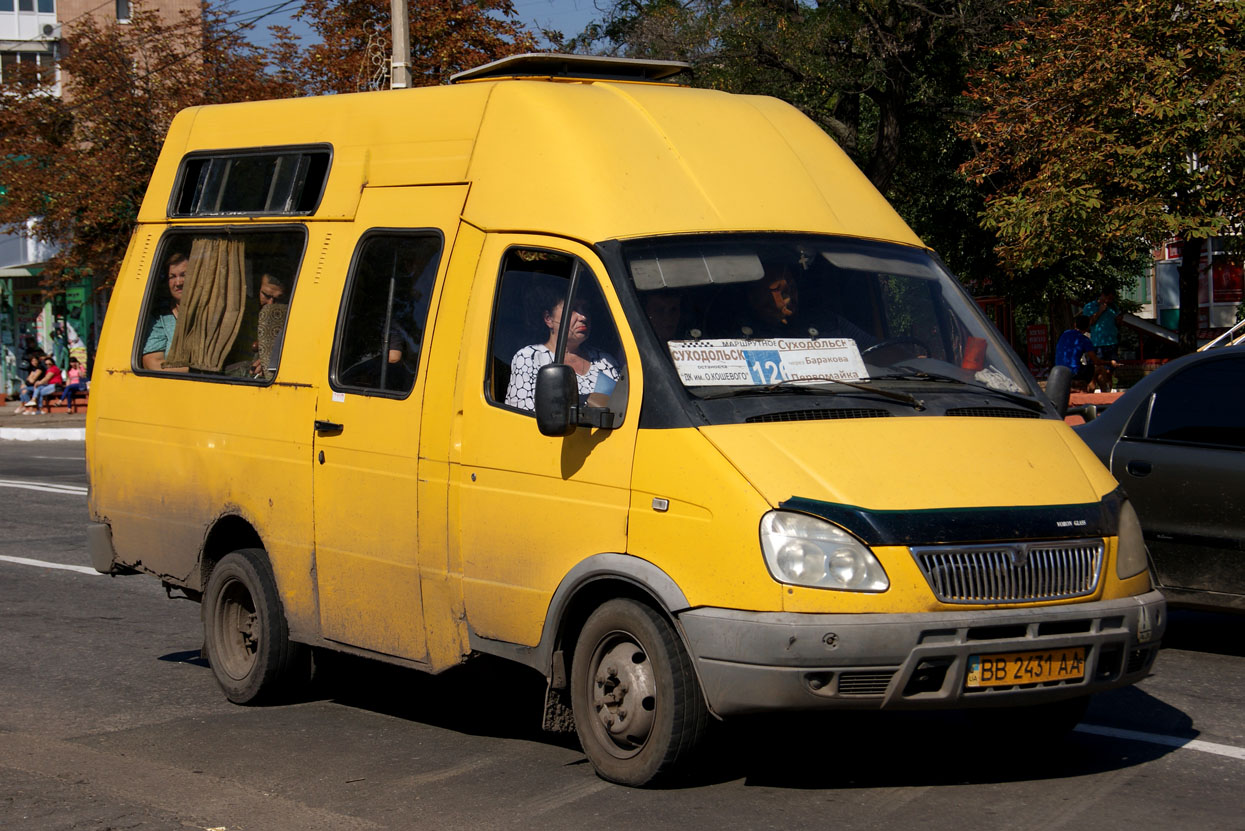 Lugansk region, Ruta SPV-16 (SPV-33021.01-16) Nr. BB 2431 AA